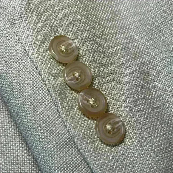 Lauren Ralph Lauren Classic Tan Sports Coat Blazer Suit Lined Jacket Mens 38R - Picture 10 of 16